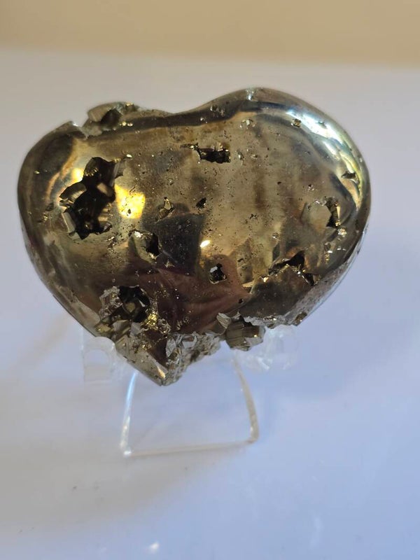 Peru Pyrite Heart Z51