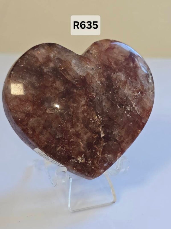 Fire Quartz Hearts