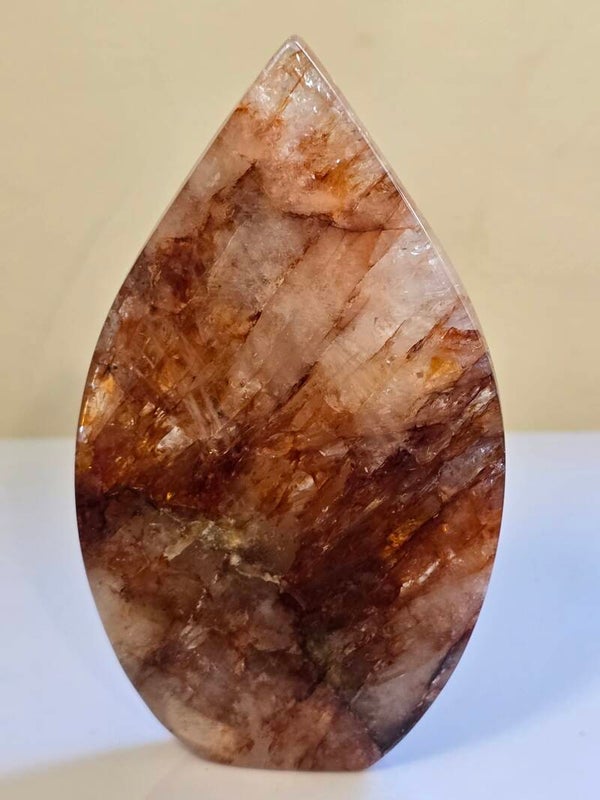 Fire Quartz Freestanding Tear Z655