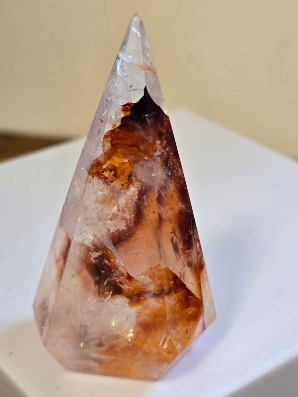 Fire Quartz Freeform Point M06