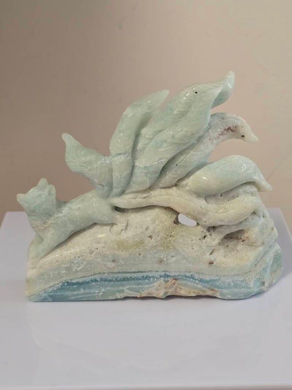 Carribean Calcite Nine Tails Fox Z40