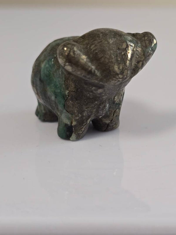 Phoenix & Pyrite Ram Carving R647