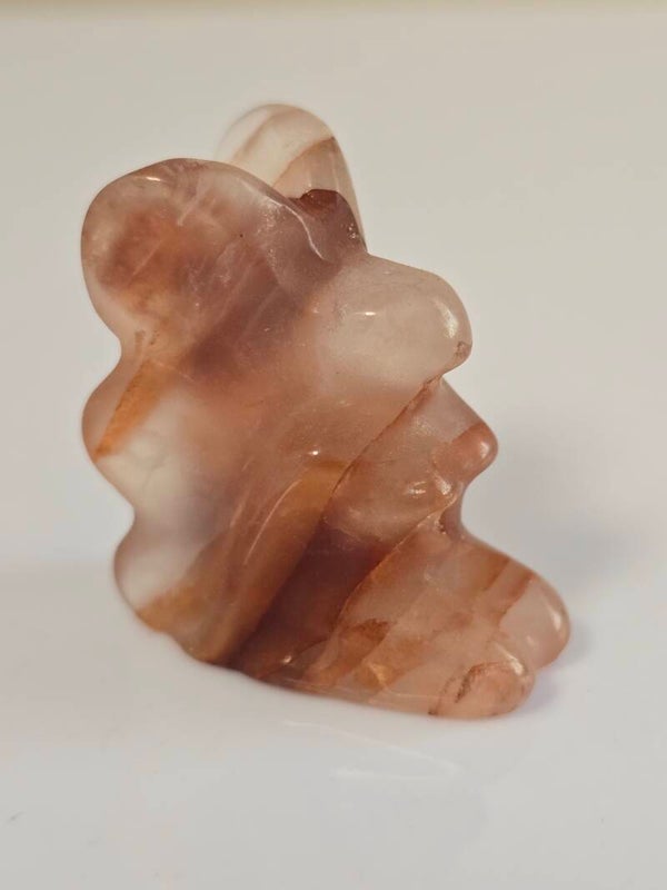 Fire Quartz Fairy Carving S350F