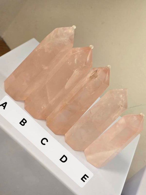 Rose Quartz Jelly Towers