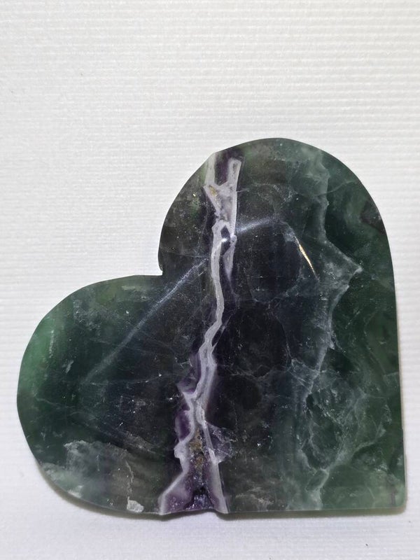 Blue Fluorite Heart Z193
