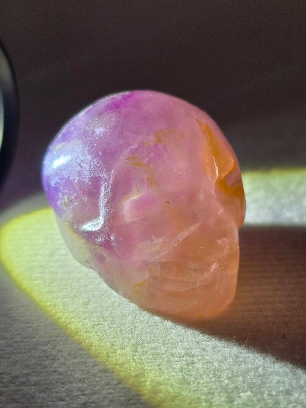 Fluorite Skull Z209