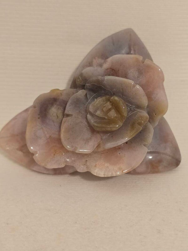 Pink Amethyst Flower Z412