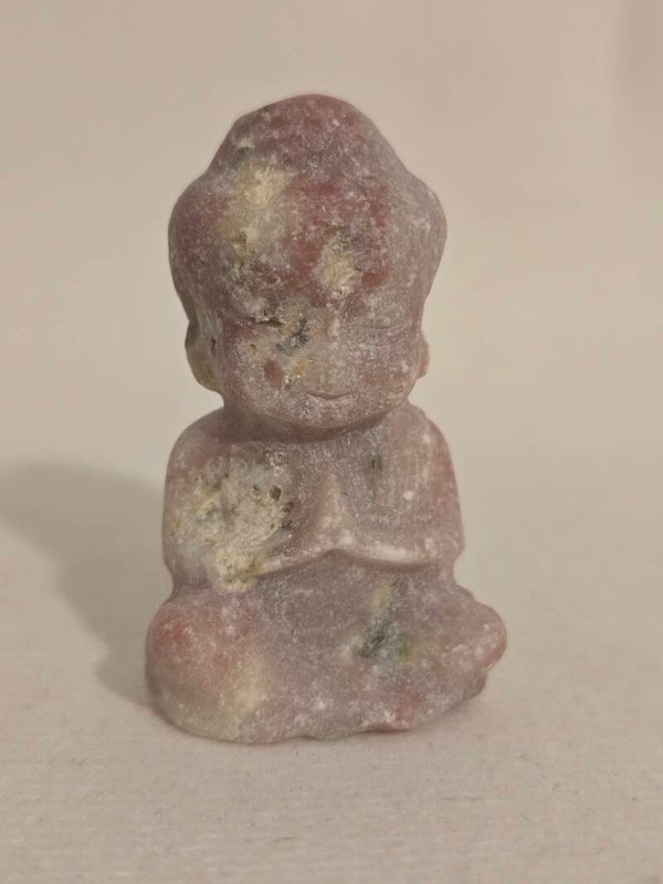 Pink Blossom Tourmaline Buddha R383