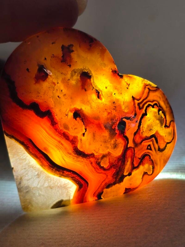 Sardonyx Heart Z768