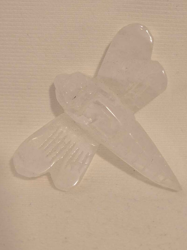 Clear Quartz Dragonfly Z719