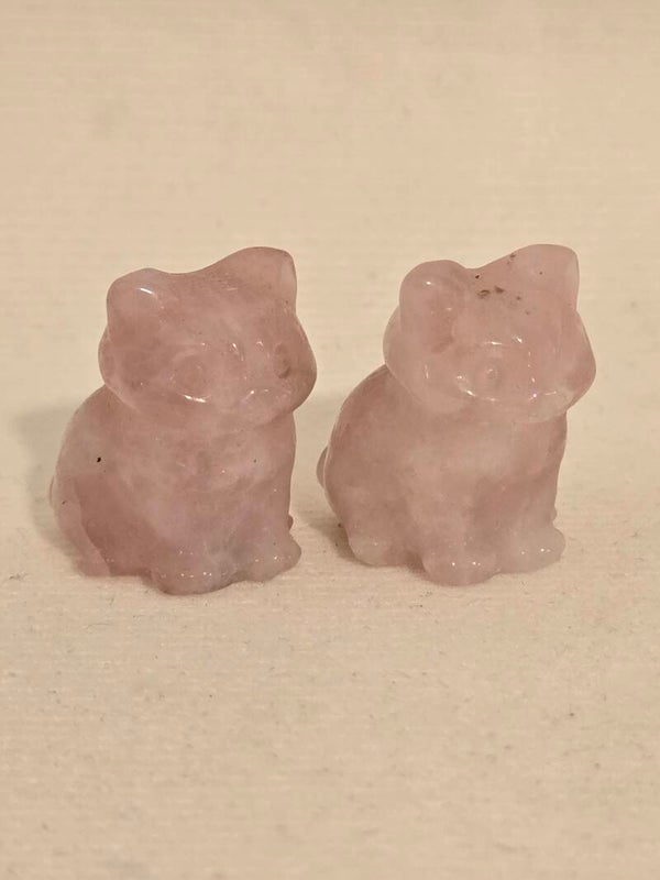 Rose Quartz Cat CX459 CX462