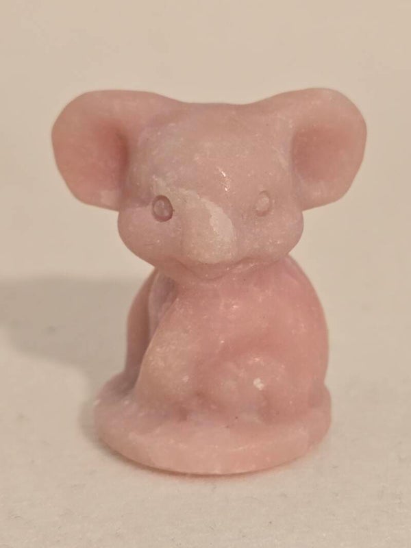 Pink Opal Koala Carving S224D