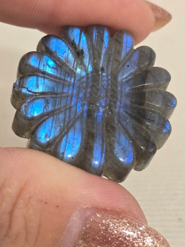 Labradorite Flower K32