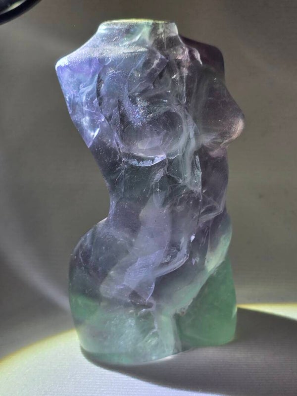 Fluorite Goddess Figure Z681