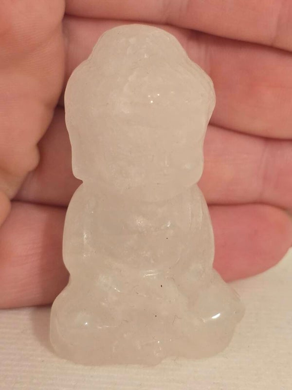 Clear Quartz Buddha R278