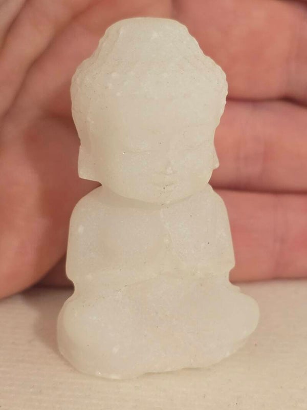 White Jade Buddha R391