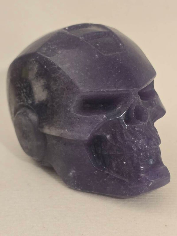 Lepidolite Skull I43