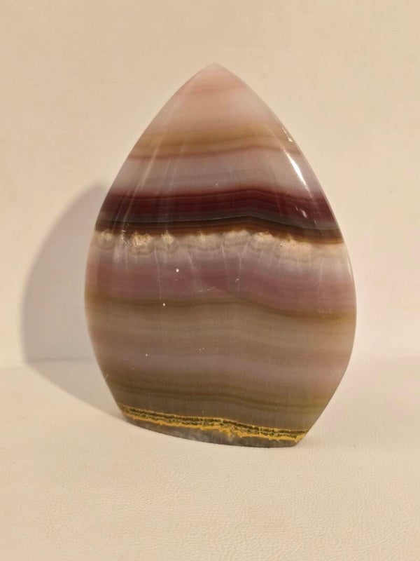 Pink Banded Onyx Tear F5