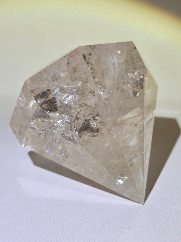 Clear Quartz Diamond I13