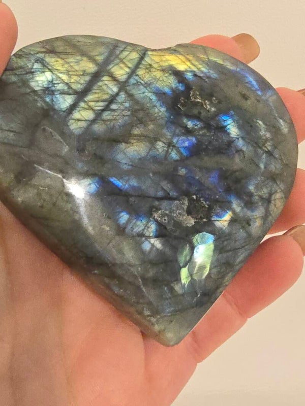 Labradorite Heart R659
