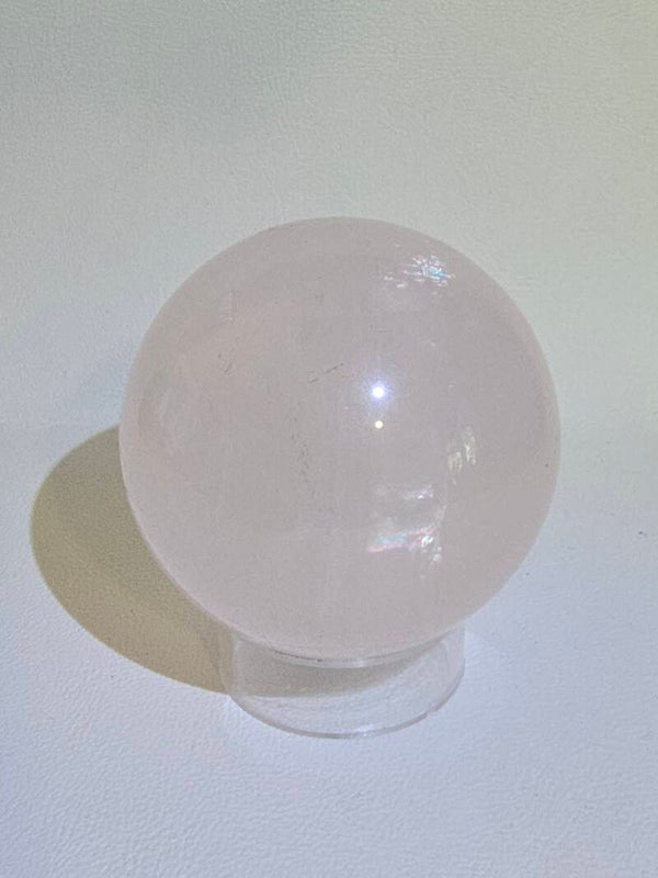 Rose Quartz Star Sphere 199g R53