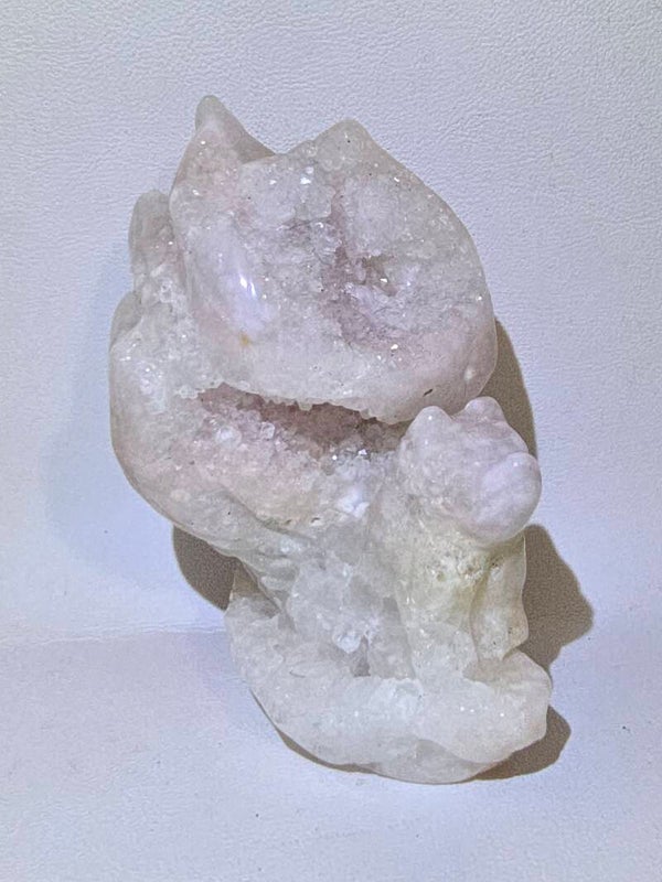 Pink Amethyst 9 Tails Fox 332g Z436