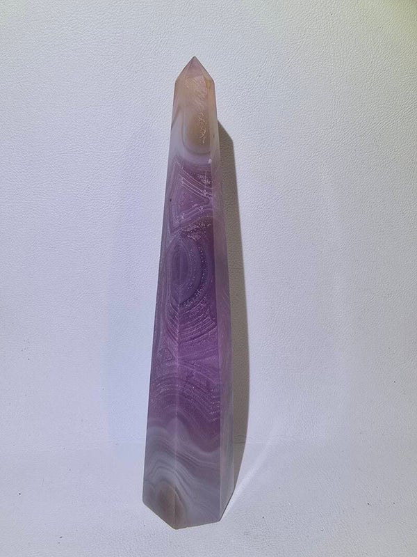 Jelly Agate Obelisk Tower Z736