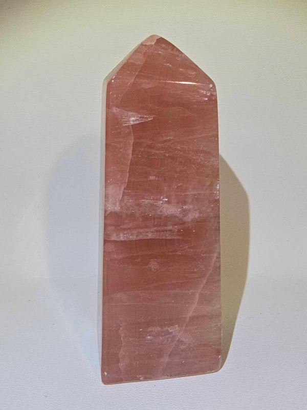 Rose Calcite Tower F93A