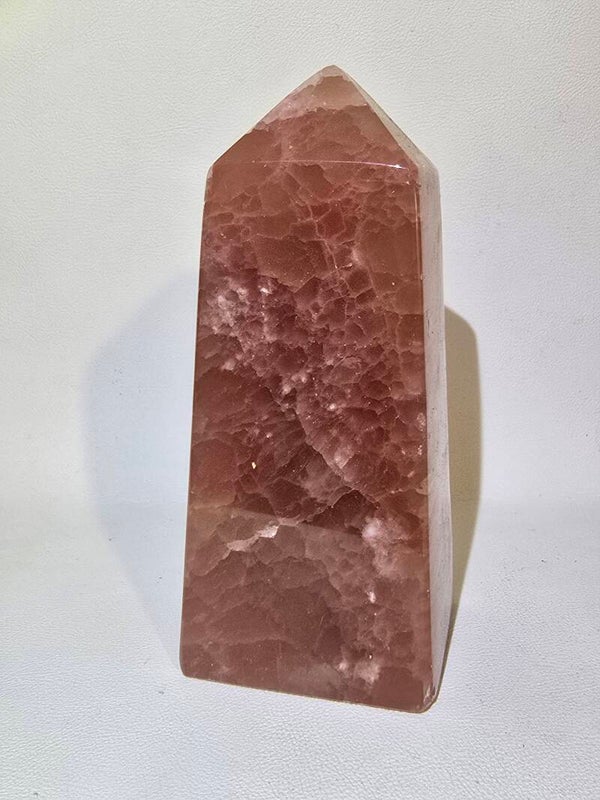 Rose Calcite Tower F93B
