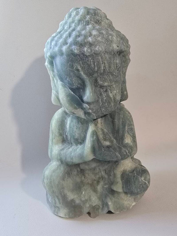 Blue Calcite Statement Buddha 1899g R727