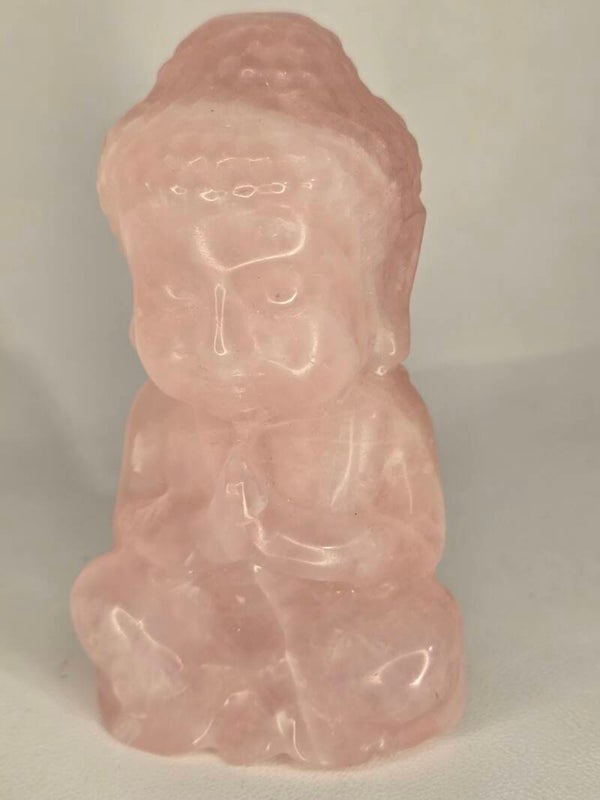 Rose Quartz Buddha R282