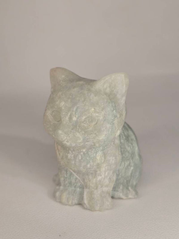 Blue Calcite Cat R730