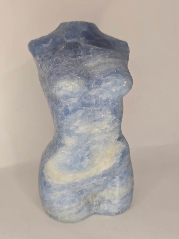 Blue Calcite Goddess Z843