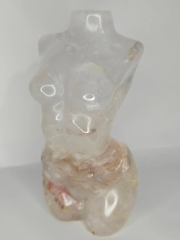 Clear Quartz & Golden Healer with Dentritic Goddess 1115g Z240