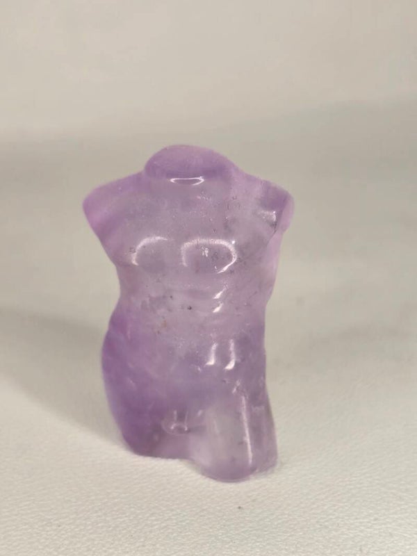 Amethyst Male Figure Carving S65