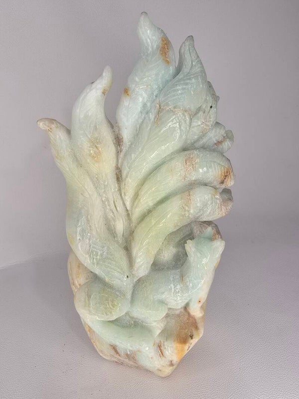 Carrabian Calcite 9 Tails Fox 1164g Z59
