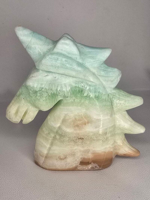 Carrabian Calcite Unicorn 287g R677