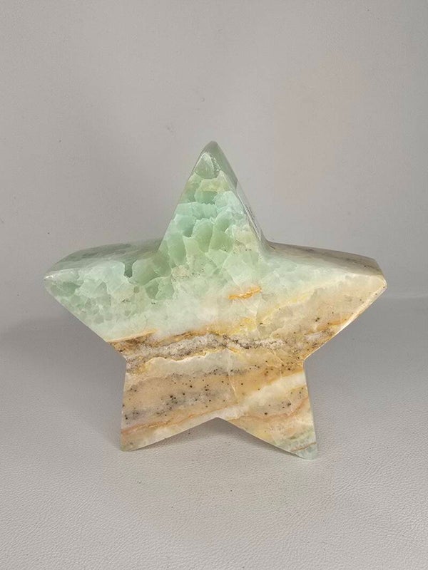 Carrabian Calcite Star Freestanding F21
