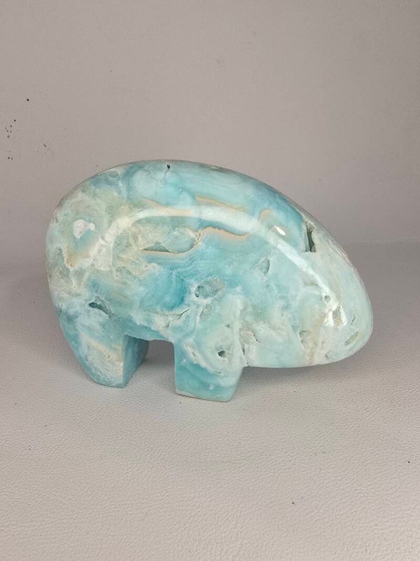 Aragonite Zuni Bear F88B