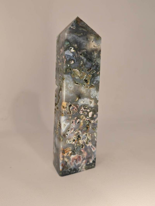 Ocean Jasper & Moss Tower 392g I30
