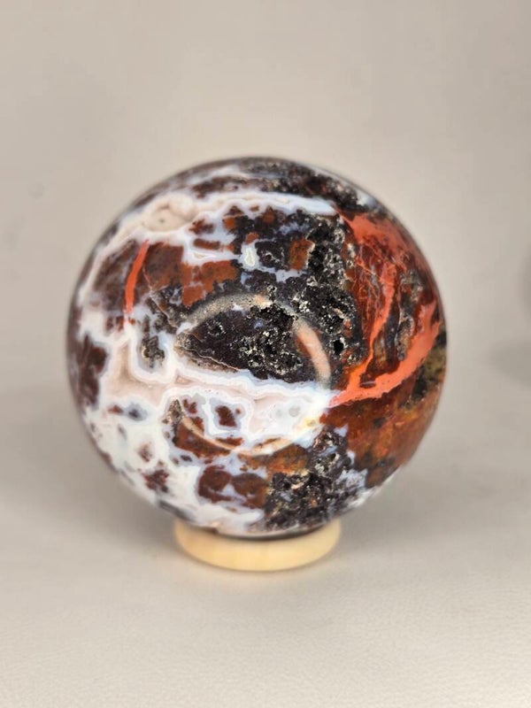 Ocean Jasper Agate Sphere I36 332g