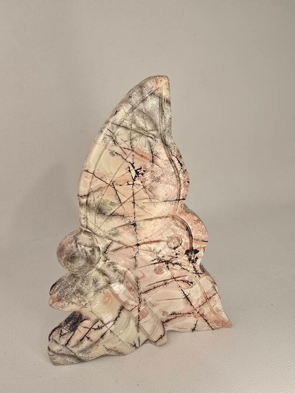 Picture Jasper Fairy Carving I109