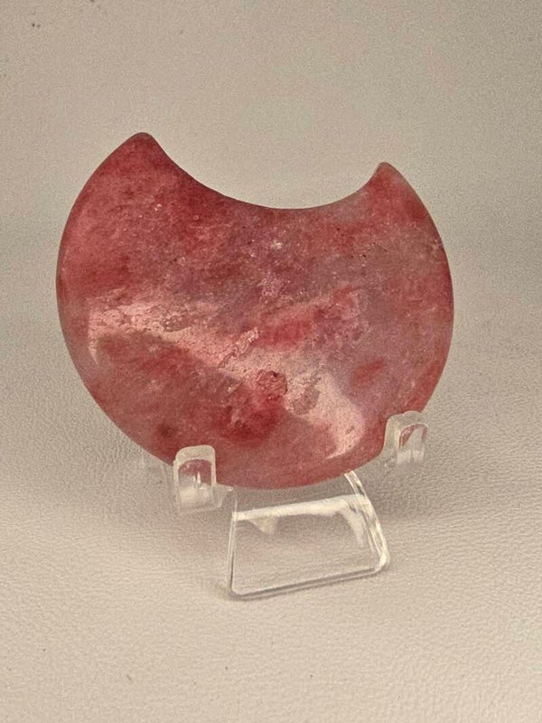 American Icy Rhodonite Moon H5