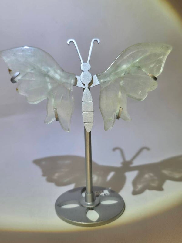 Green Quartz Butterfly R663