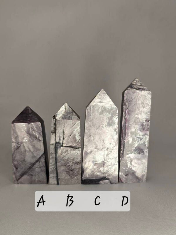 Purple Mica Towers
