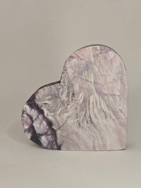 Purple Mica Heart R404
