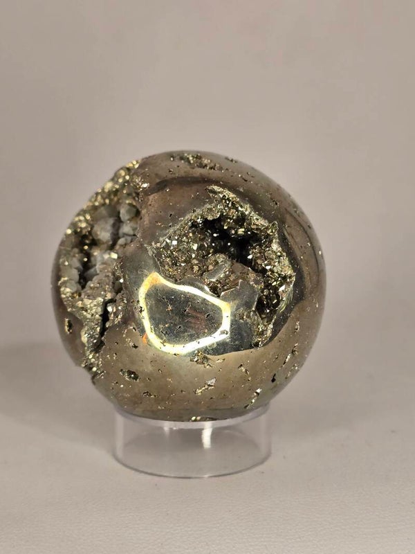 Peruvian Pyrite Sphere 343g Z161