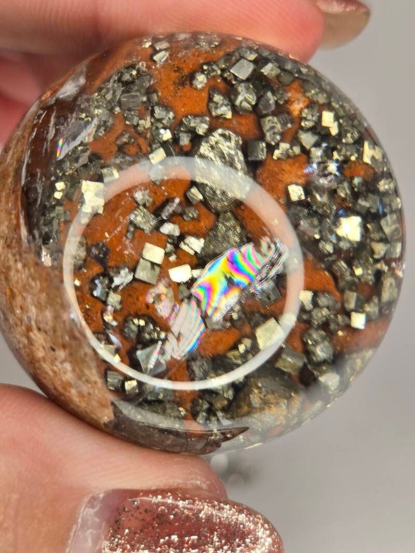 Pyrite & Moss A166