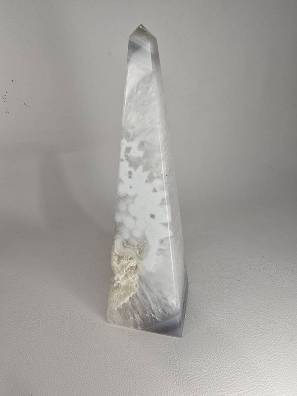 Agate Obelisk Tower 338g H25