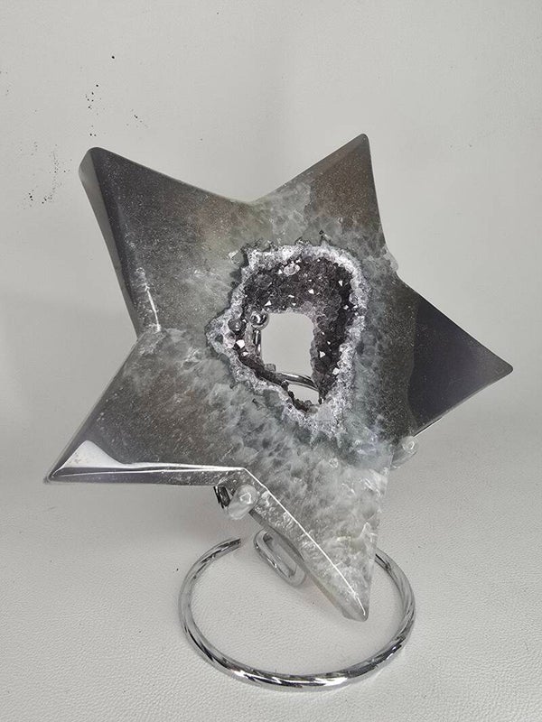 Amethyst Agate Star R747